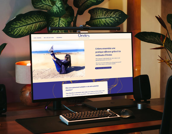 Ondes interface site