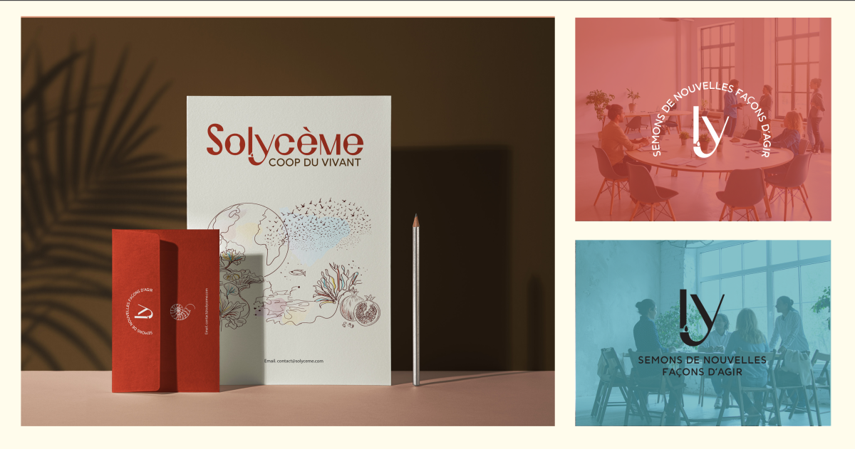 Identité de marque Solycème
